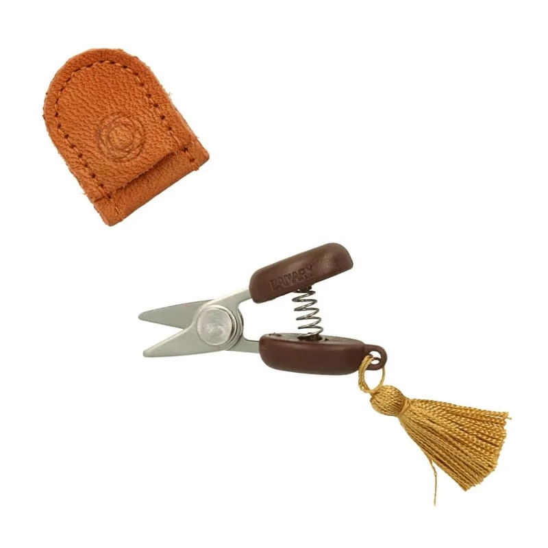 Cohana Seki Mini Scissors 1 piece Steel and Leather Crafting Tool