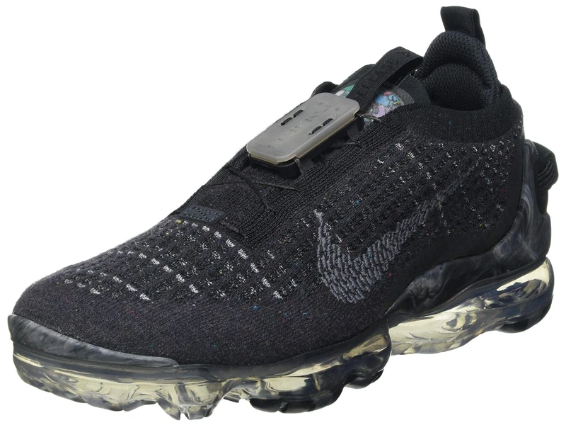 NIKE W Air Vapormax 2020 Fk, Women's Running Shoes, Black Black Dk Grey Black, 4.5 UK