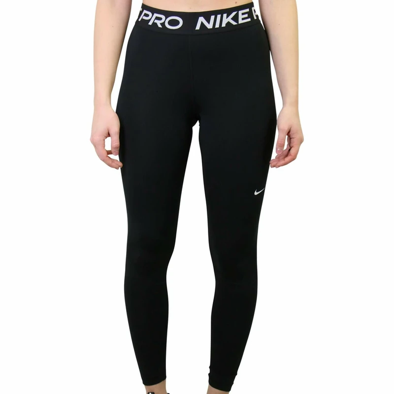NIKE Womens W Np 365 Tight Leggings, Black/(White), S EU