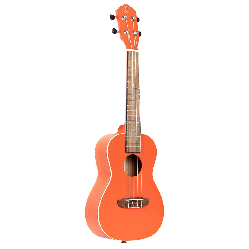 Ortega Guitars Concert Ukulele Acoustic – Earth Series – Okoume, Orange (RUPUKI)
