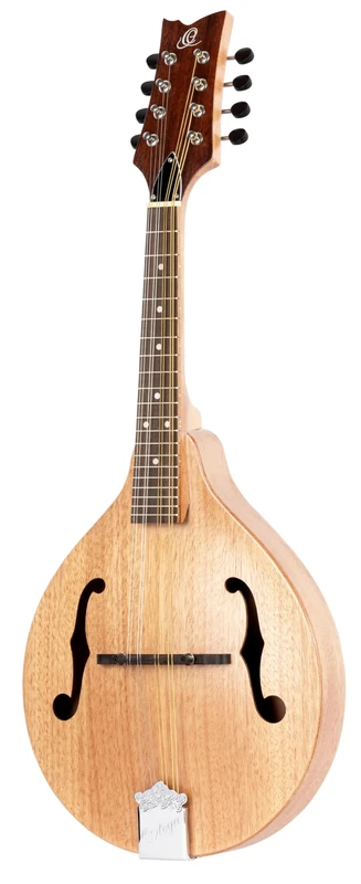 Ortega Guitars A-Style Mandolin Left-Handed – Acoustic, F-Holes – Mandolins – Mahogany, Natural (RMA5NA-L)