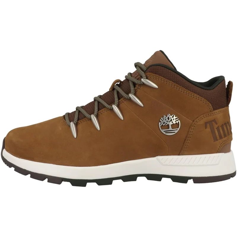 Timberland Sprint Trekker Nubuck Mid Mens Rust Brown Boots-UK 10 / EU 44.5