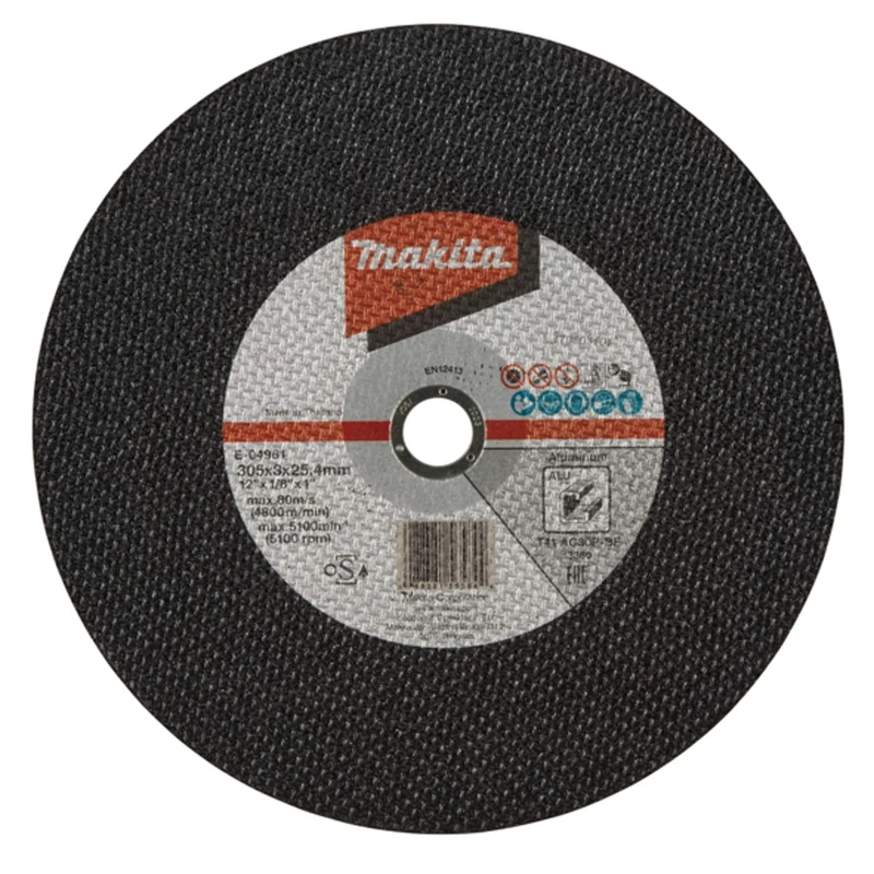 Makita E-04961-5 5 Pack Cut-Off Wheel 305mm x 3mm x 25.4mm