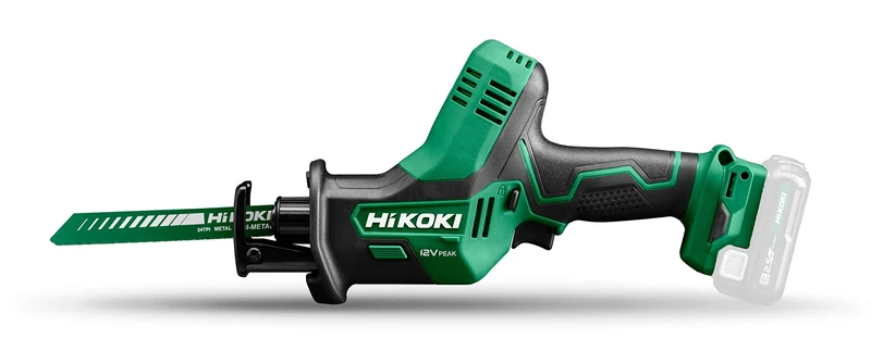 HIKOKI Akku Säbelsäge CR12DA (12V, Schnittkapazität von 50 mm, PL-System, im Karton, ohne Akku und Ladegerät) - Image 1