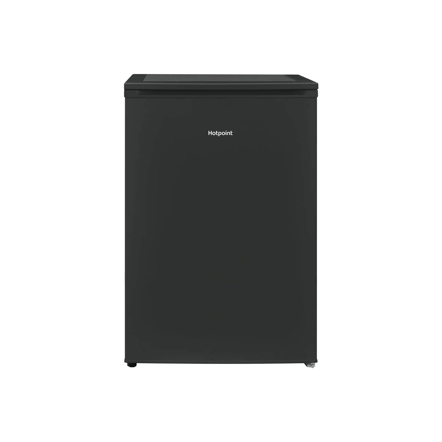Hotpoint 134 Litre Under Counter Freestanding Larder Fridge - Black