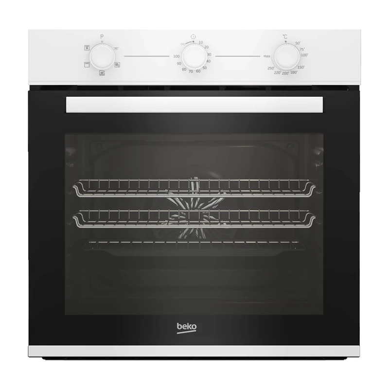 Beko AeroPerfect 66L Built-in Electric Fan Single Oven - White