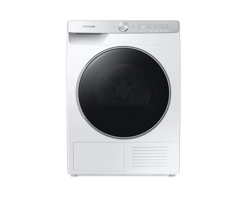 Samsung Series 9 AI Energy OptimalDry™ DV90T8240SH Wifi Connected 9Kg Heat Pump Tumble Dryer - White - A+++ Rated