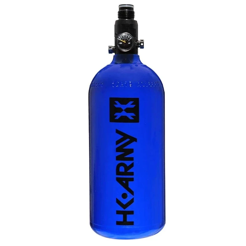 HK Army Aluminum HPA Tank W/Regulator - 48/3000 - Blue