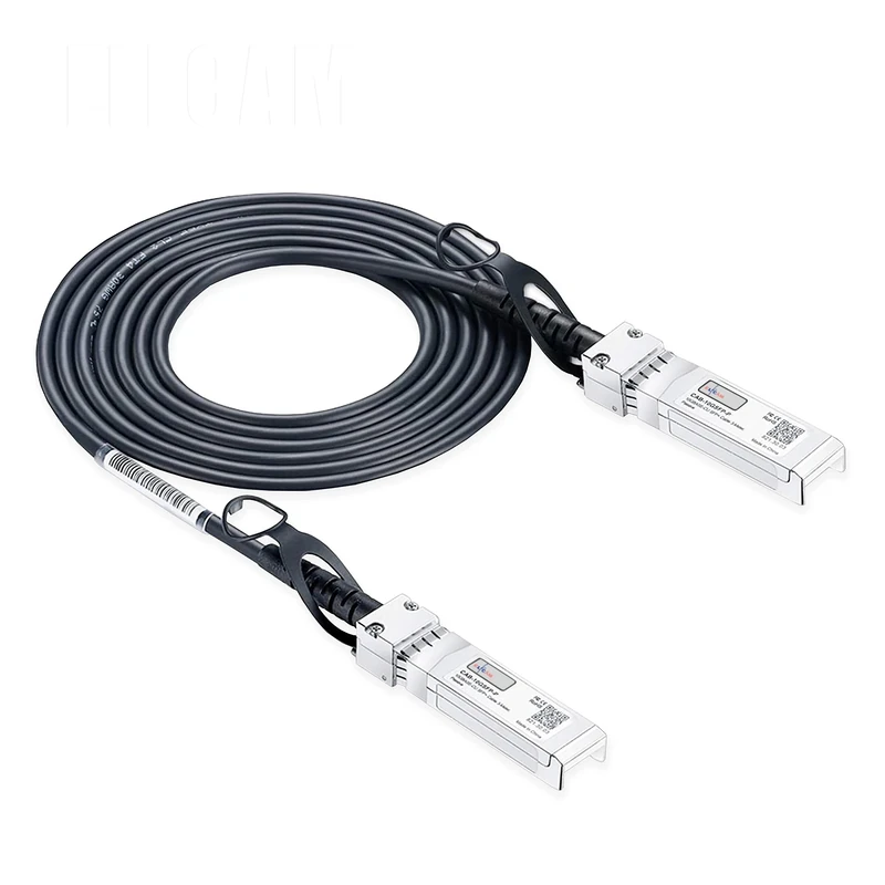 Elfcam® - SFP+ to SFP+ Cable 10Gb Direct Attach Copper (DAC) Twinax Cable, Cisco Compatible (1M x 4 Pieces)