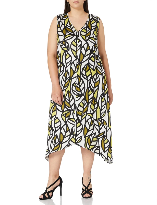 Samoon Women's Dress Fabric, Citronella Patterned, 24 UK