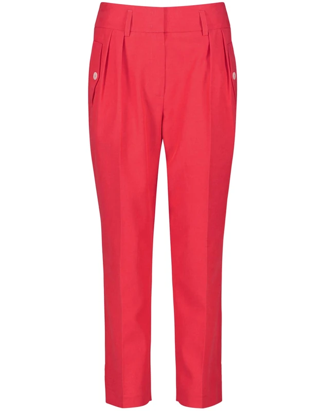 Taifun Women's Straight H Pants, Red (Watermelon), 12