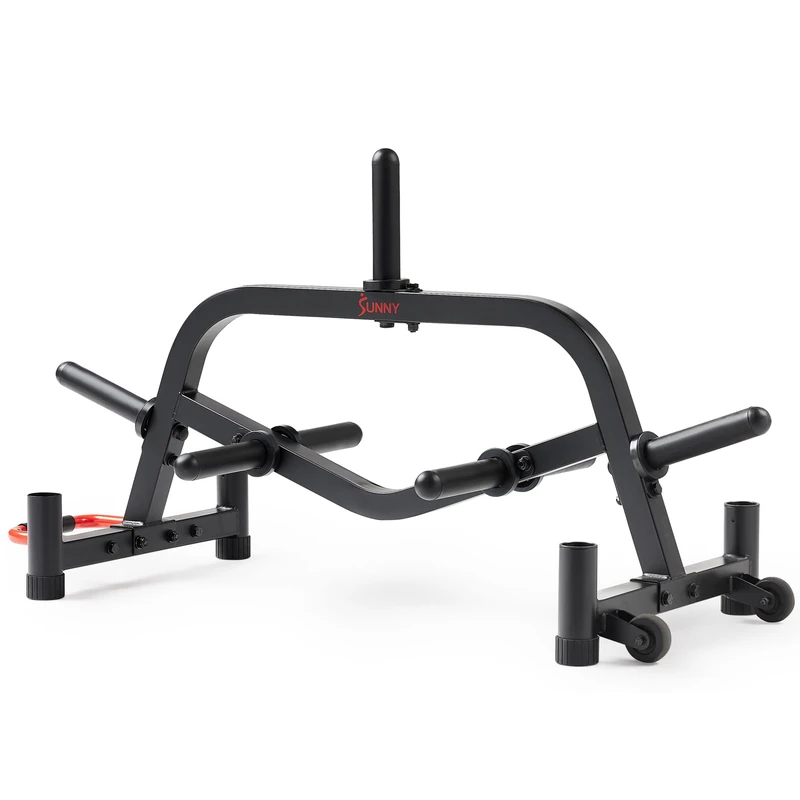 Sunny Health & Fitness Unisex's Multi-Weight Barbell Stand-SF-XF9938 Plate Storage Racks, Black, One Size