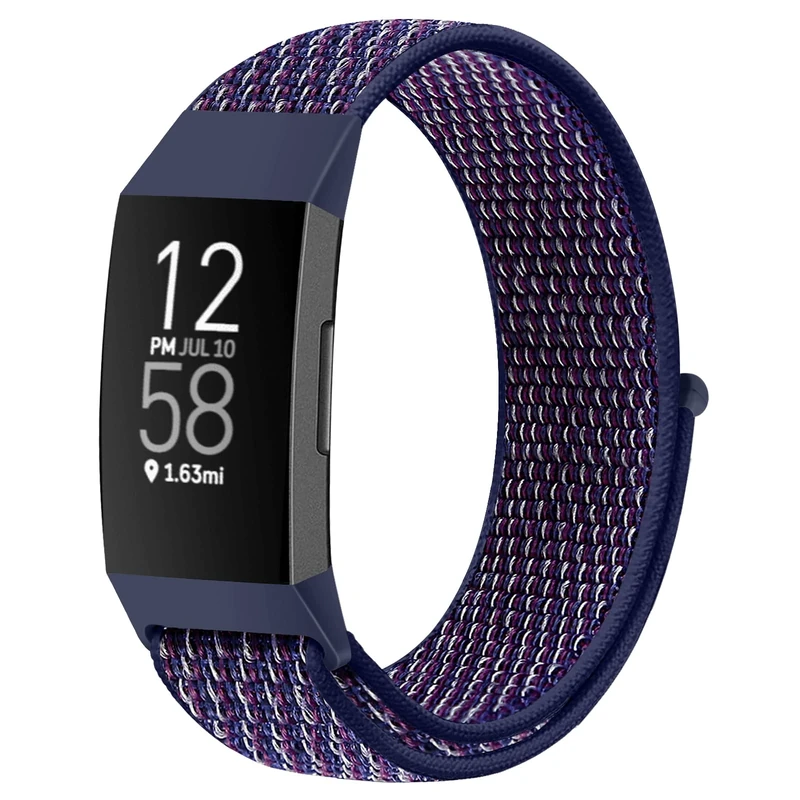 Runostrich Nylon Band for Fitbit Charge 4/3/SE - Adjustable Breathable