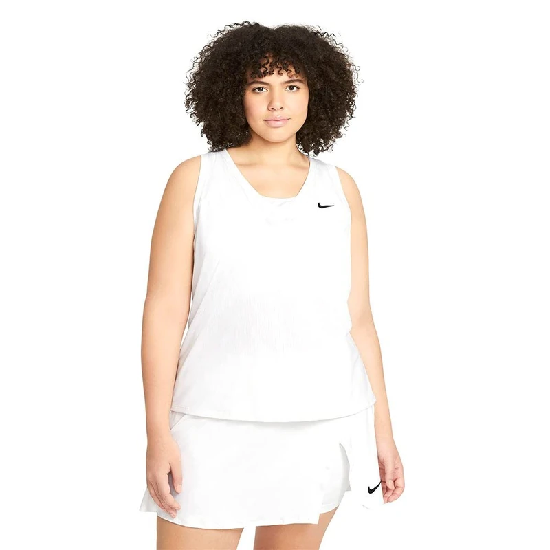 Nike CV4784 W NKCT DF VCTRY Tank Vest Women's White/Black XS