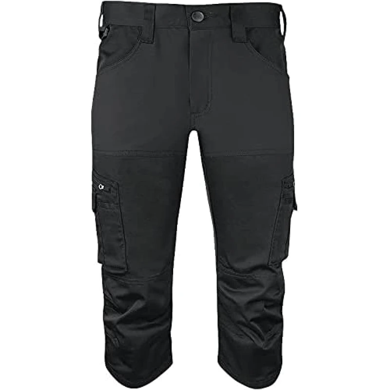 Texstar FS18 Unisex Duty Stretch Pirate Short, Size W28, Black - Image 1