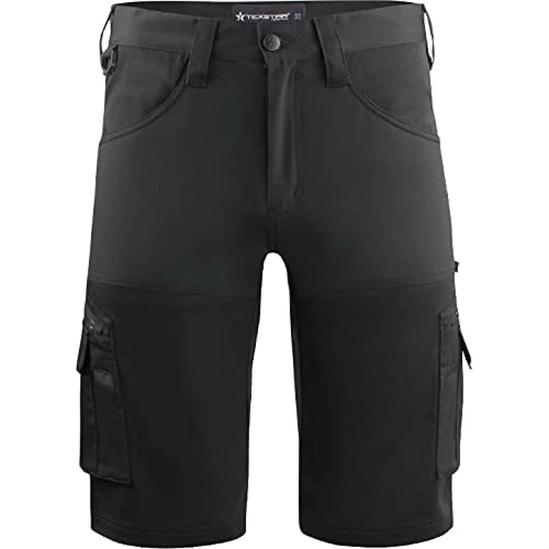 Texstar FS12 Unisex Duty Stretch Short, Size W42, Black - Image 1
