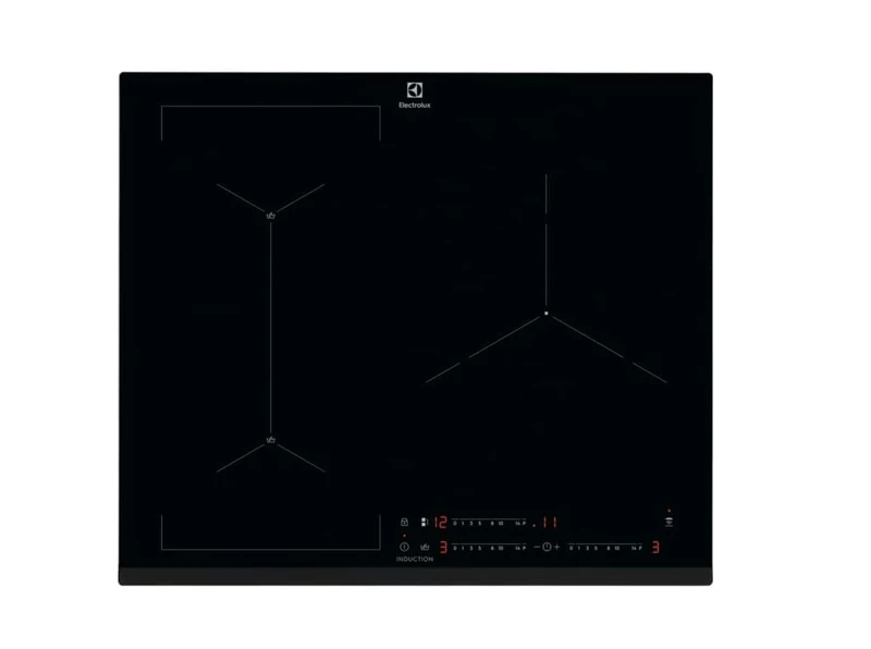 Electrolux EIS62341 Induction Hob - 60 cm, 3 Zones, Black