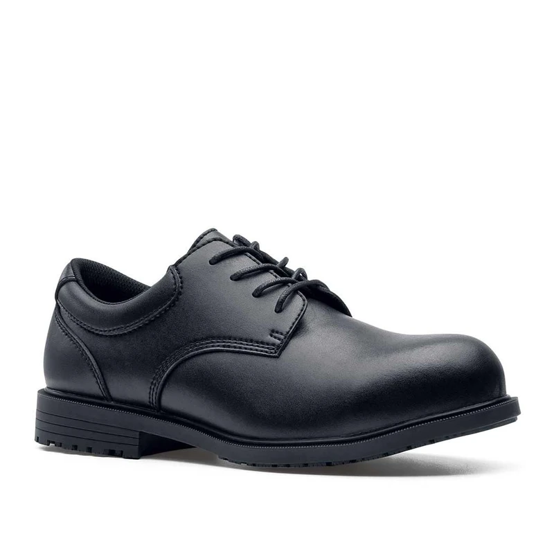 Shoes for Crews Cambridge II ST – Comfortable Safety Shoe with Toe Cap, Padded Insole, Slip-Resistant Outsole, Classic Style, S2 SRC – for Men and Women Black