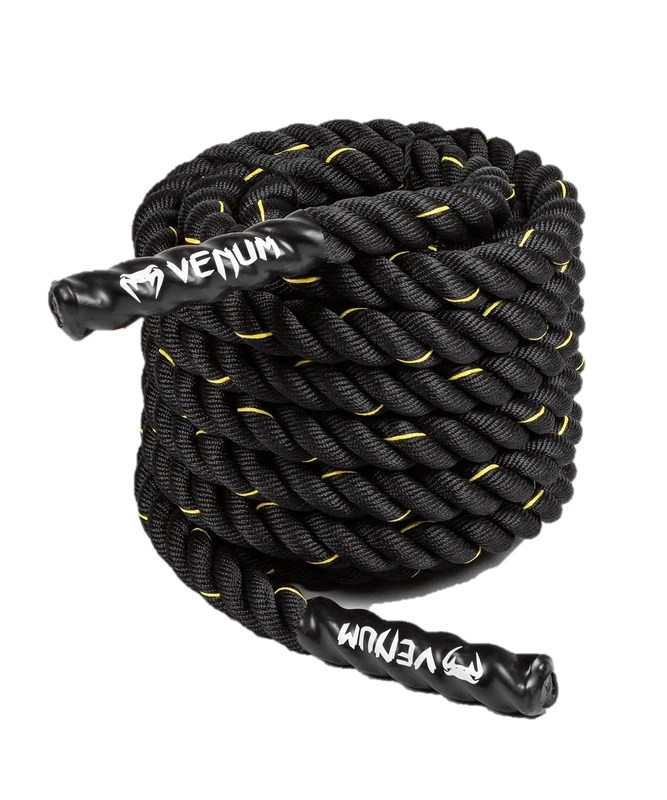 Venum, Challenger Battle Ropes, Unisex Adult, 15m, Black