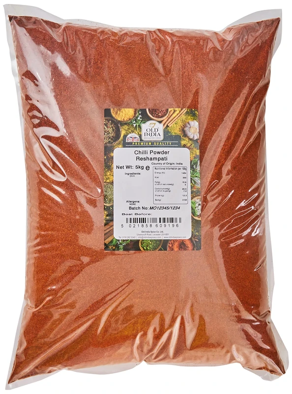 Old India Chilli Powder Reshampati 5kg