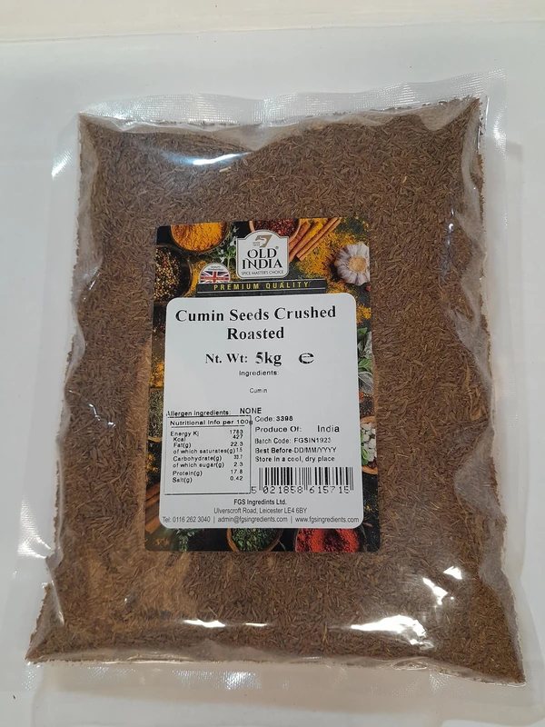 Old India Cumin Seeds Crushed Roasted 5kg