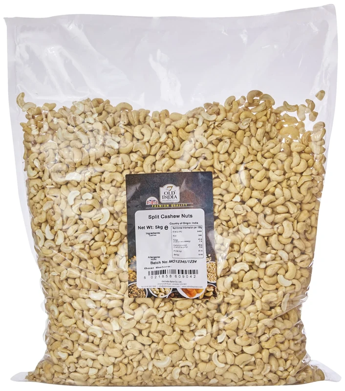 Old India Split Cashew Nuts 5kg