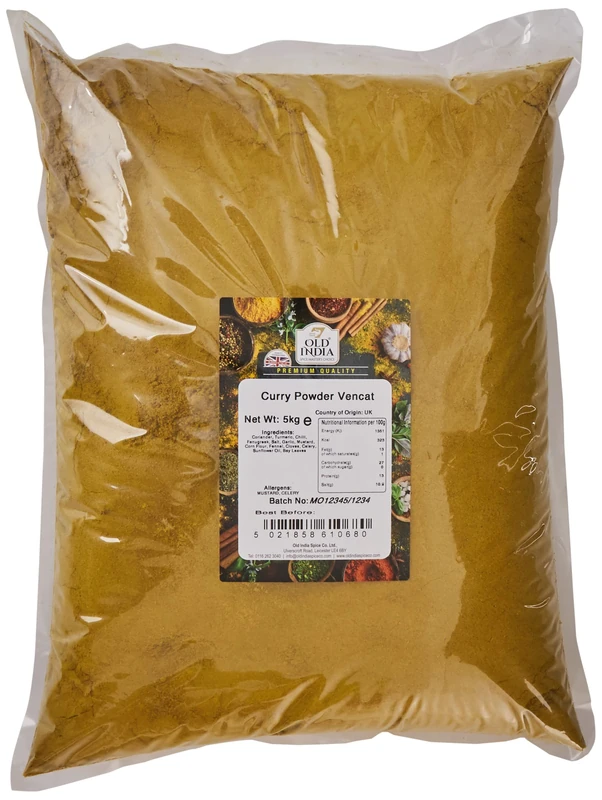 Old India Curry Powder Vencat 5kg