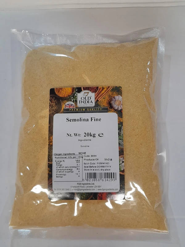 Old India Semolina Fine 20kg