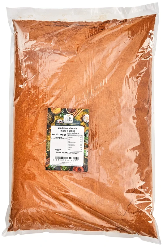 Old India Vindaloo Masala Triple X (Hot) 5kg