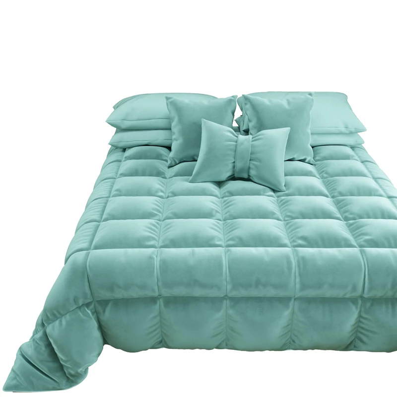 Trapunta, Trapunta Invernale in Morbido e Caldo Velluto Tiffany Una Piazza e Mezza