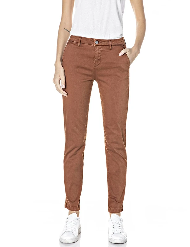 REPLAY Women's Bettie Jeans, 441 Burnt Orange, 30W / 32L