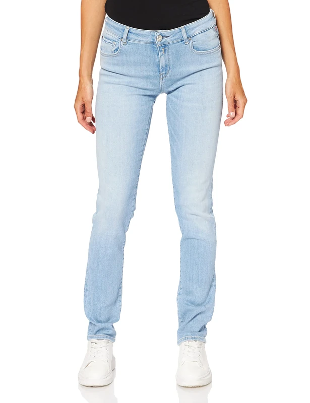 REPLAY Women's FAABY Jeans, 010 Light Blue, 2332