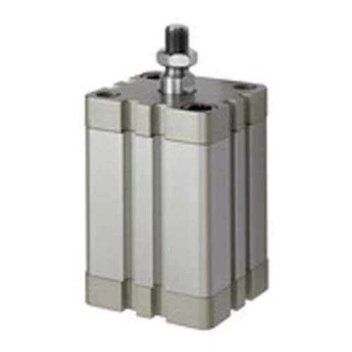 RIEGLER 15.DMA.63070 ACE Series Compact Cylinder Double Action with Magnet, 63 mm Piston, 70 mm Stroke, G 1/8 Inch Connection, M12 x 1.25 Piston Rods