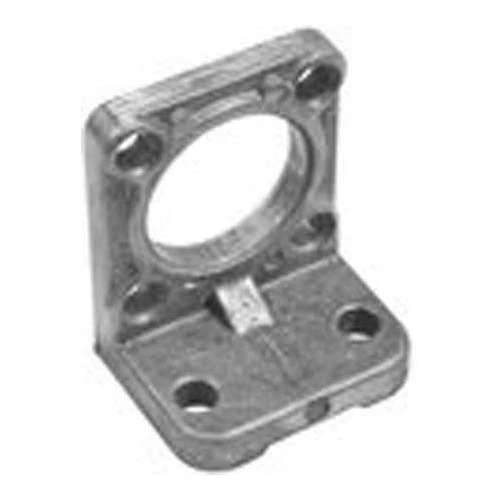 RIEGLER 453.104 ISO 15552 cylinder angle flange, suitable for pistons 160 mm, 1 piece with 4 screws.