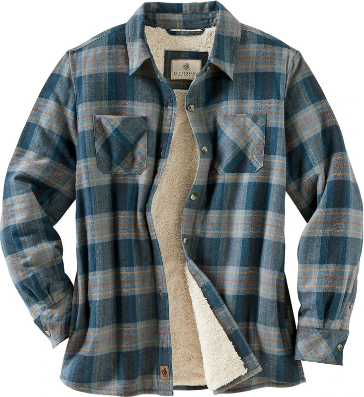 Legendary Whitetails Women's Standard Open Country Shirt Jacket, Appalachian River, Small