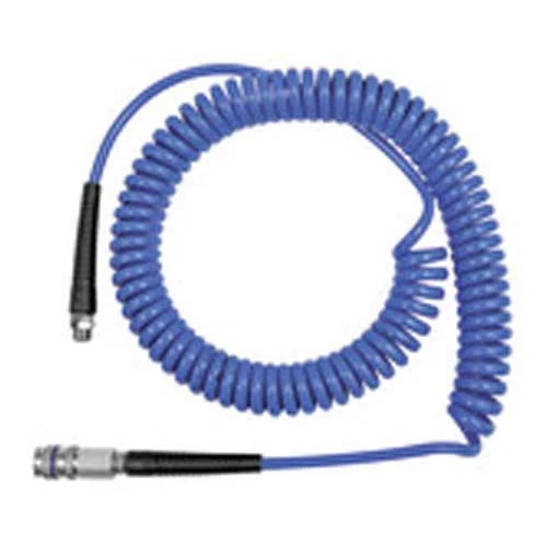 RIEGLER SP8300PUSSK Spiral Hose Steel Coupling Set, PU, 12 Bar, 8 mm x 5 mm Hose, 3 m Length