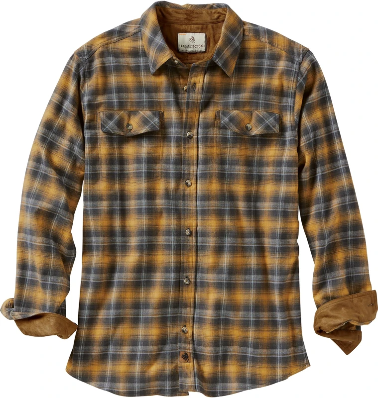 Legendary Whitetails Men's Fletcher Plaid Stretch Flannel - S
