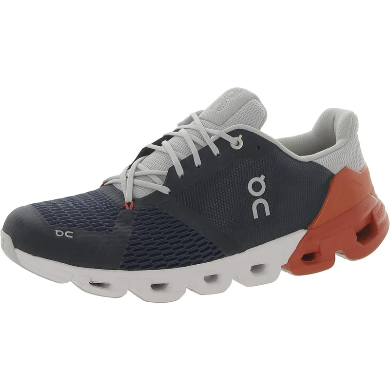 On 21.99567 Cloudflyer 3 Men Midnight/Rust UK 8.5 - Image 1