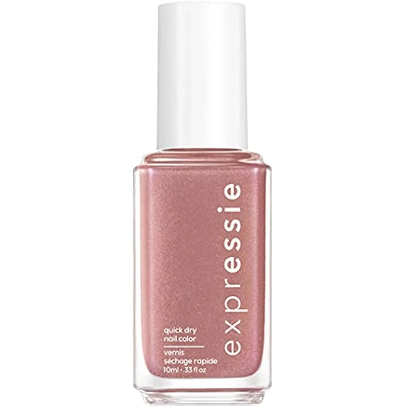Essie Expressie Quick Drying Nail Polish No. 25 Checked in Nude Vegan Formula 10ml