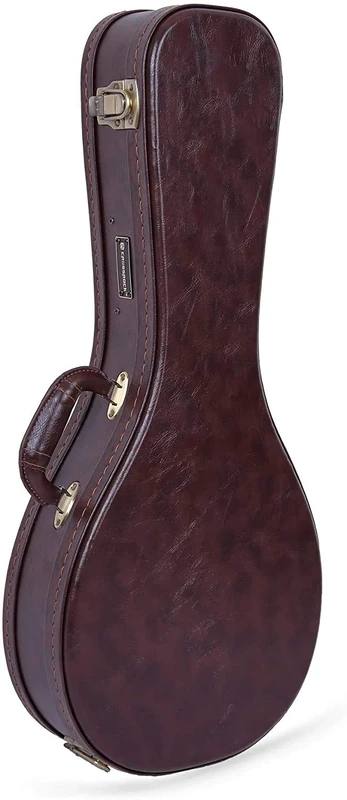 Crossrock Hard Shell Case for A-Style Mandolin in Vintage Brown(CRW620MABR)