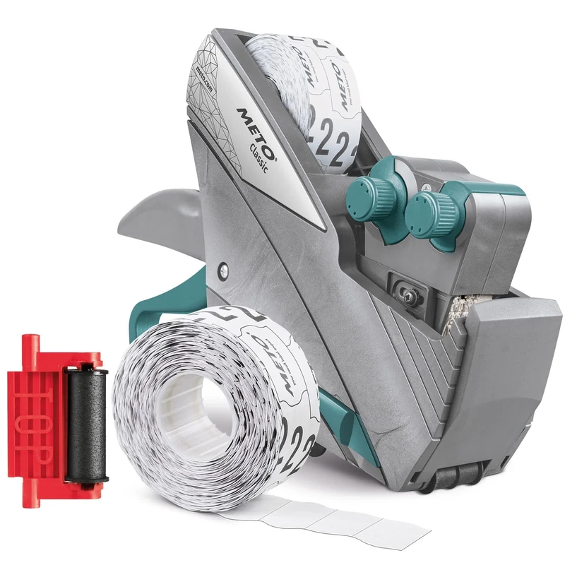 METO Classic XL Giant prijstang set – prijs, groot formaat letterype (1-regelig, 7 posities, voor 29x28 mm