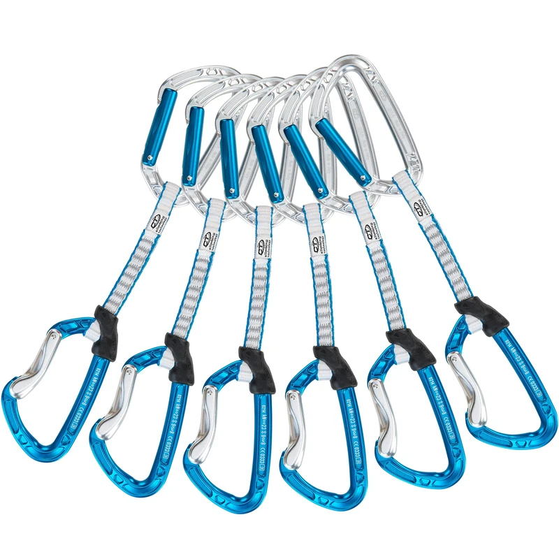 Climbing Technology Aerial PRO Set DY, Unisex Postponement – Adult, Silver/Blue, 12 cm