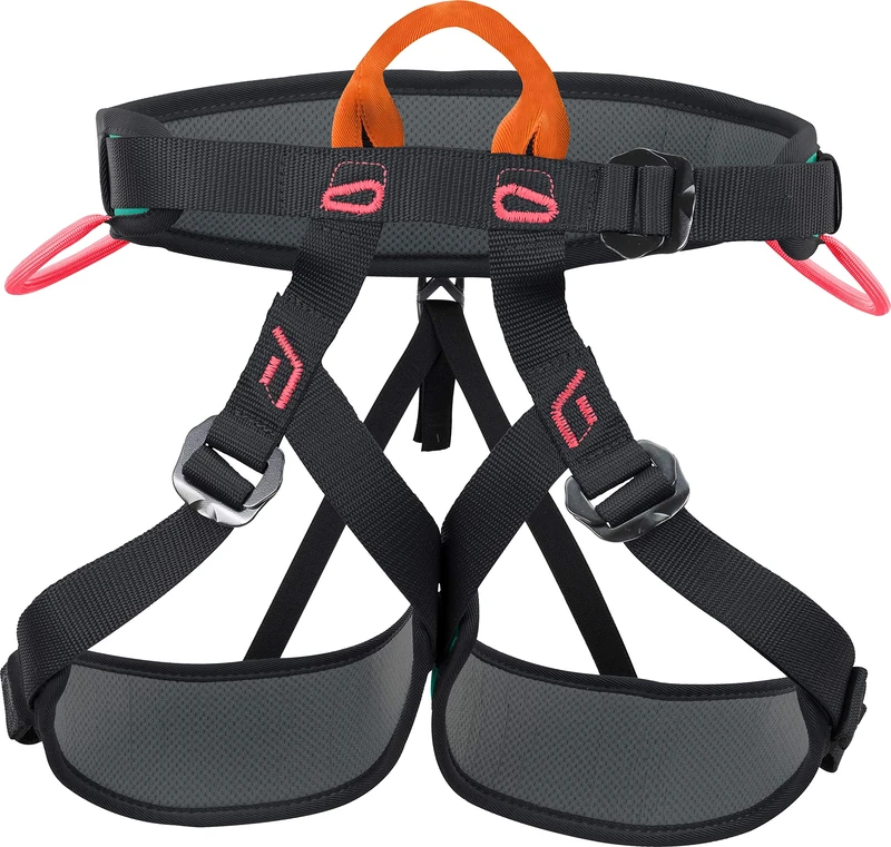 Climbing Technology Explorer W Unisex Harness - Adult, Green/Black/Pink, Unique