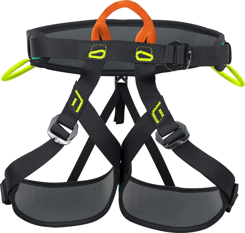 Climbing Technology Explorer, Unisex Harness – Adult, Green/Black/Yellow, Unique
