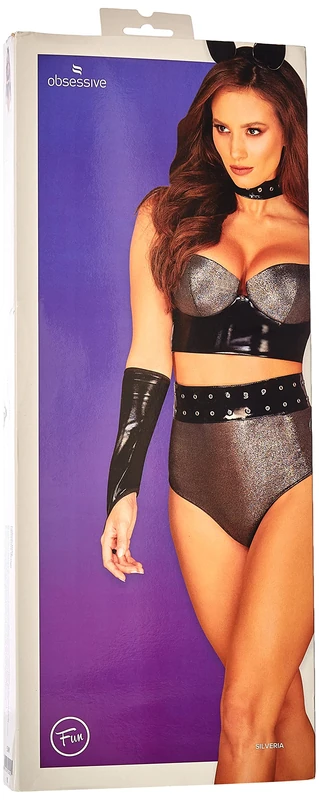 Obsessive Lingerie-E31448 Black L/XL - Image 1