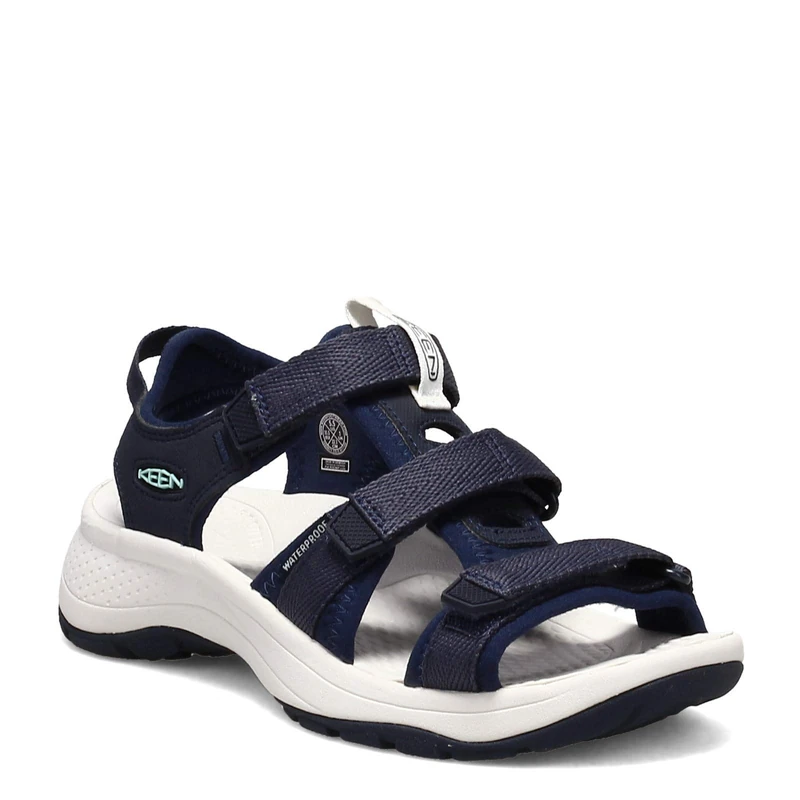KEEN Women's Astoria West Open Toe Sandal, Blue Nights/Black Iris, 5 UK - Image 1
