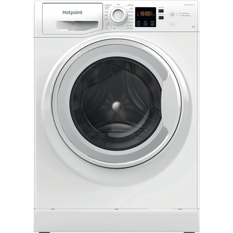 Hotpoint 8kg 1400rpm Freestanding Washing Machine - White