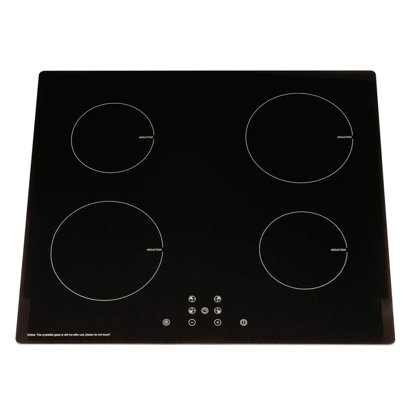 SIA AMZINDH61BL 60cm 13 Amp 4-Zone Touch Control Induction Hob - Black