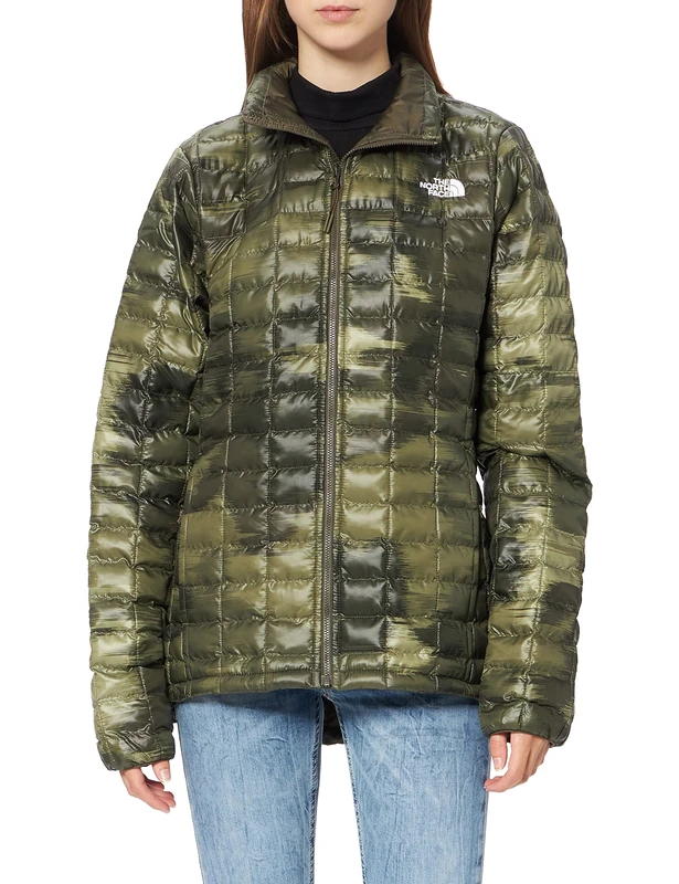 The North Face NF0A3YGMSB1 W ECO TBALL JKT Jacket Women's Camouflageprint S - Image 1