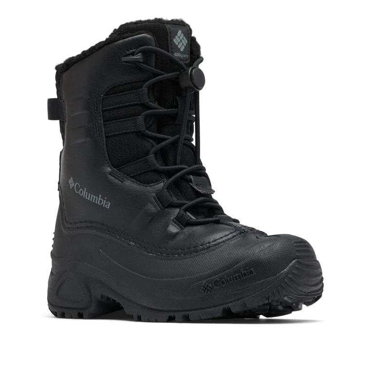Columbia Unisex Kids' Youth Bugaboot Celsius Snow Boot Black, Black, Graphite, 2 UK